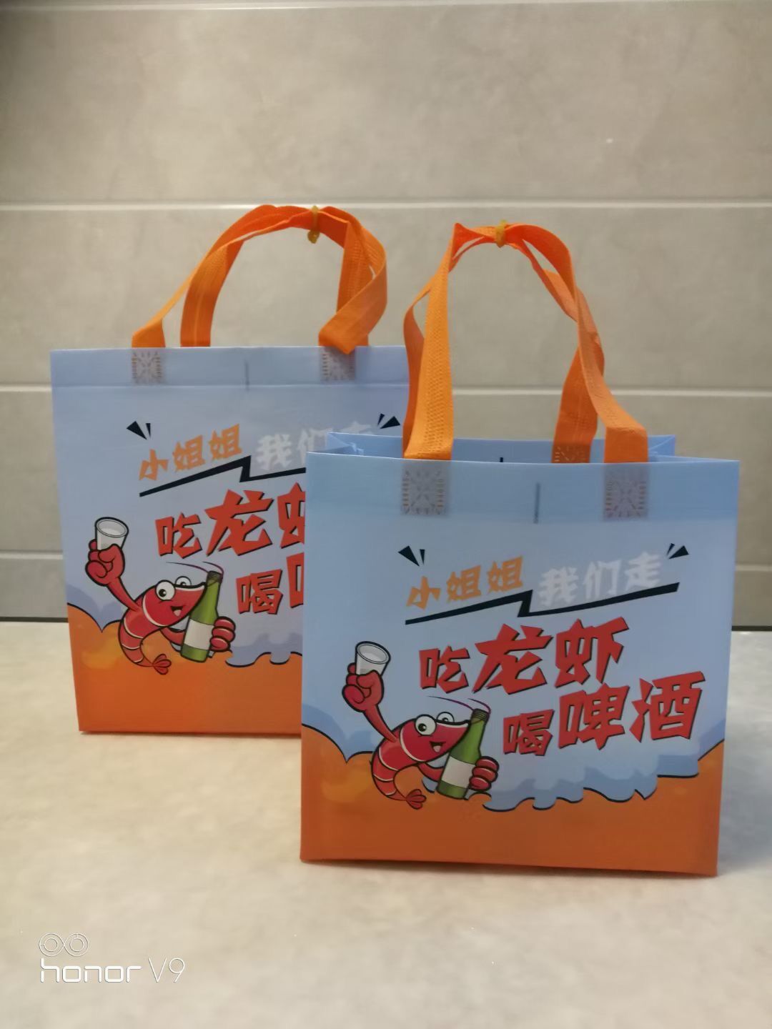 無紡布外賣打包手提袋