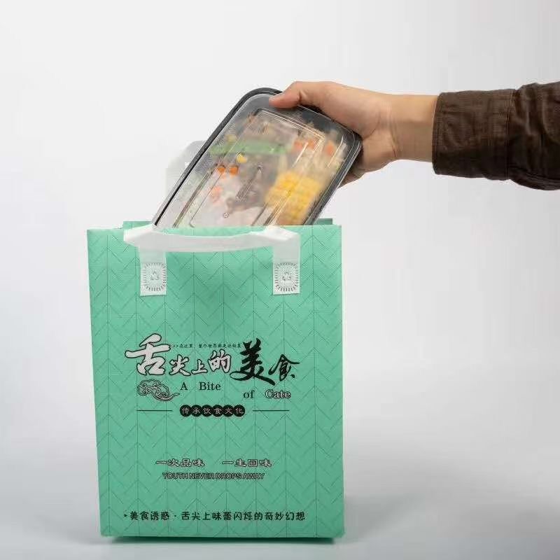 無紡布外賣打包手提袋